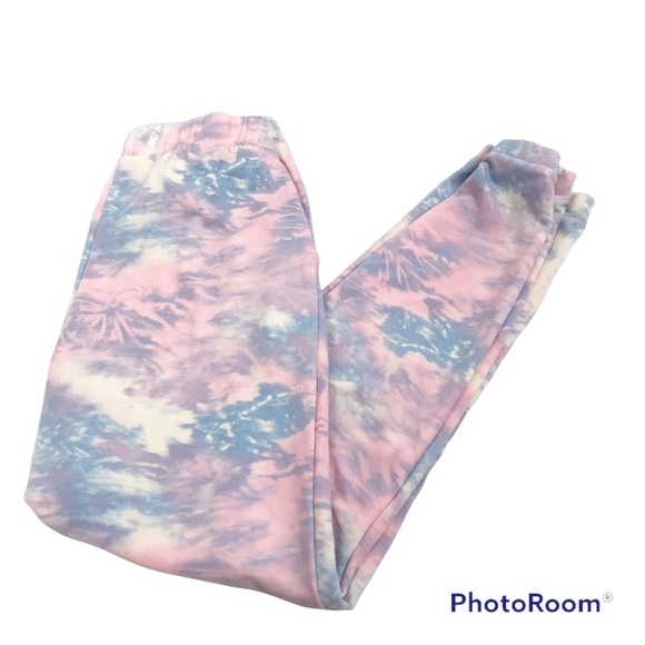 Le Lis tie dye super soft colorful jogger pants size S nwt - Picture 4 of 7